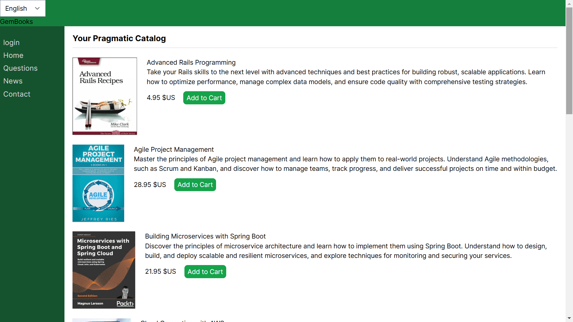 E-commerce Book Store